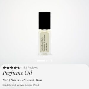 NWT mini rollerball Maison Louis Marie no. 4 Bois de Balincourt Perfume Oil